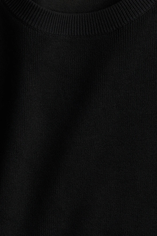Fine-Knit T-Shirt