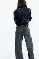 Pantalon en sergé avec cordon de serrage