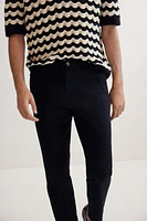 Slim-Fit Cotton Chinos
