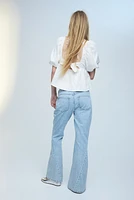 Flared Low Jeans