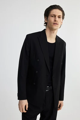 Regular-Fit Double-Breasted Jacket