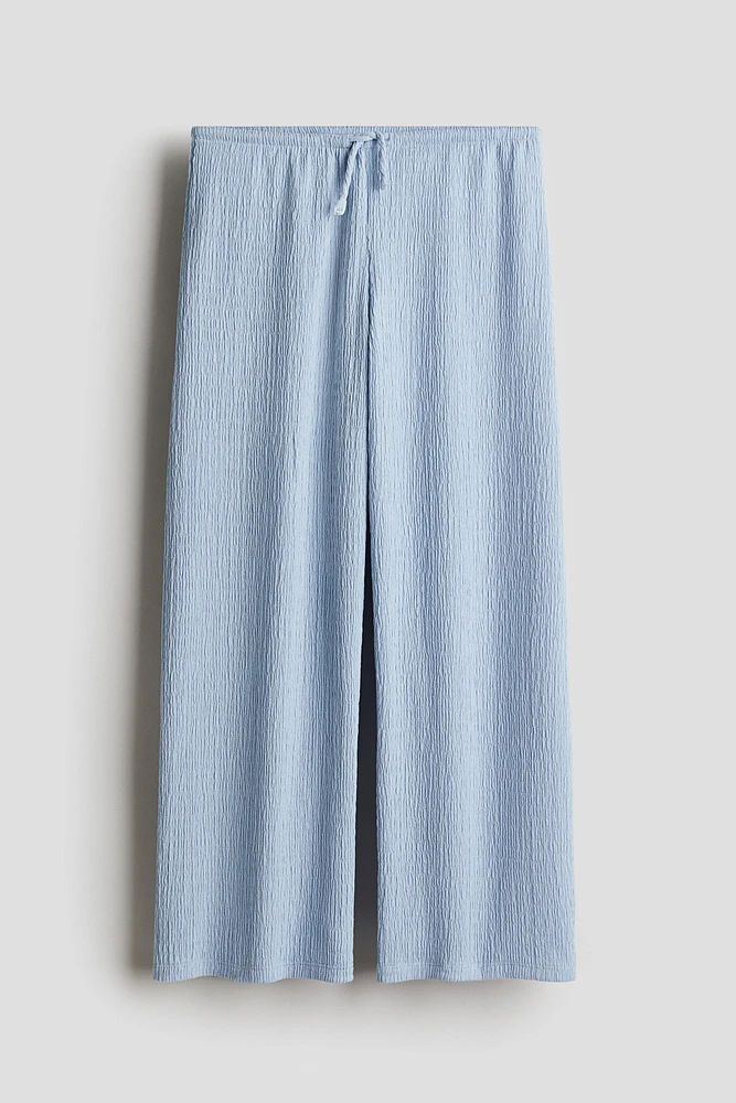 Textured Jersey Pants