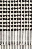 Patterned Cotton Terry Bath Towel