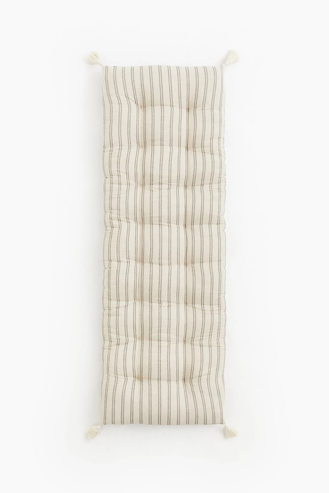 Rectangular Tasseled Cushion