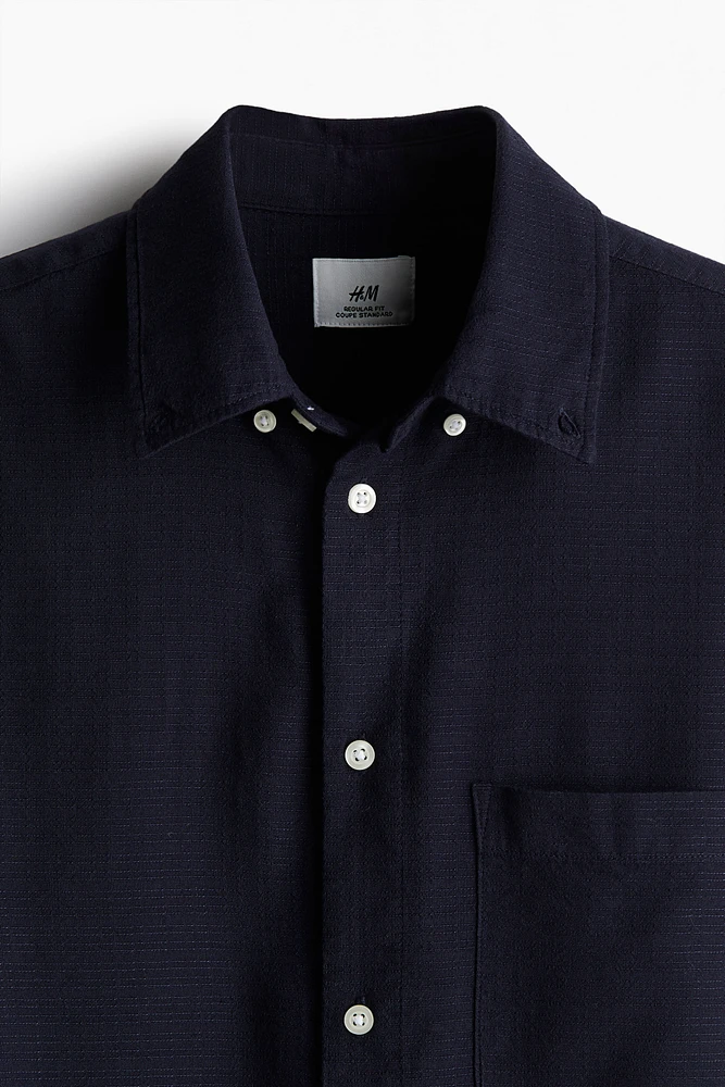 Regular Fit Textured Shirt