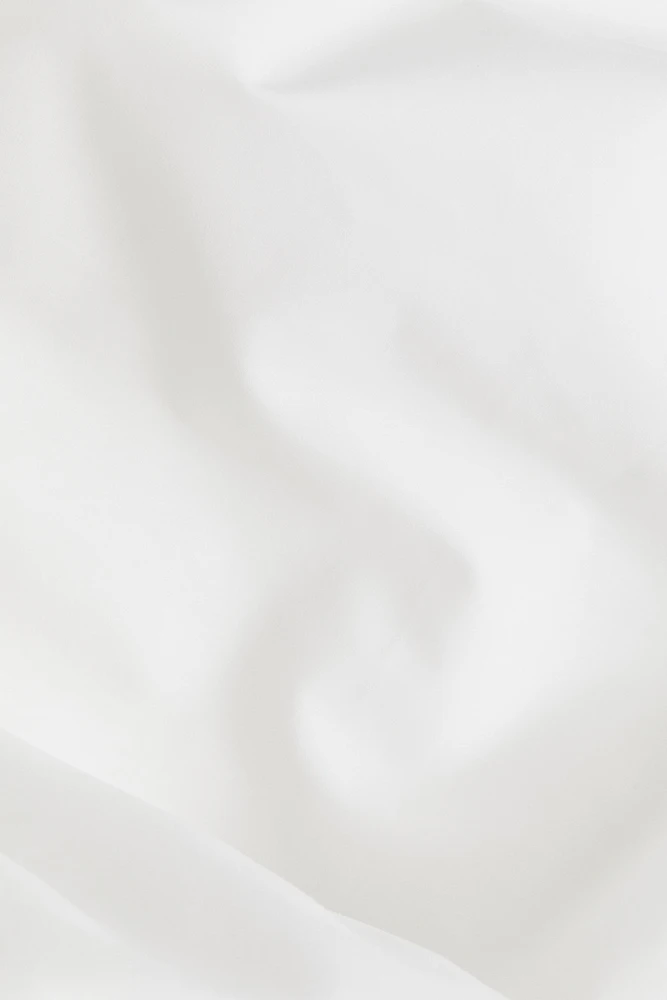 Enveloppe de couette lit double en percale coton