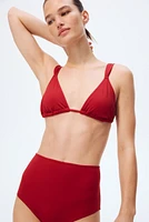 Haut de maillot triangle coussiné