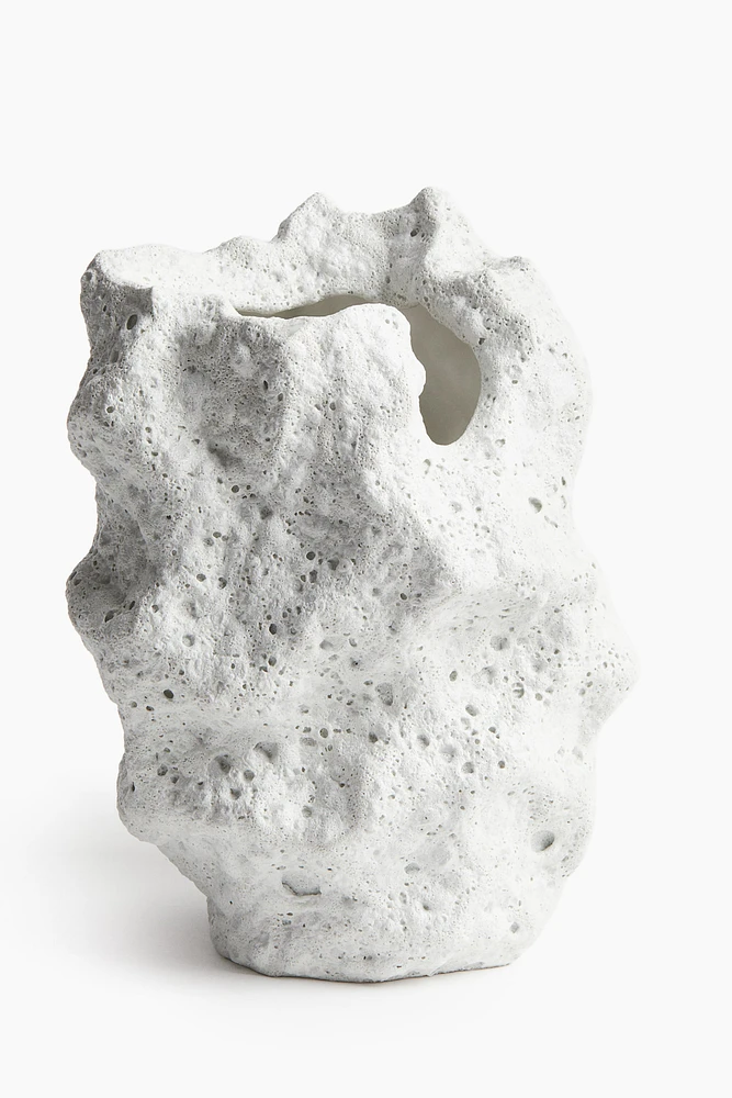 Lava-Stone-Look Vase