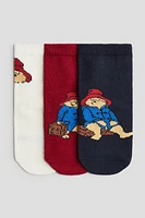 3-pack Motif-detail Socks