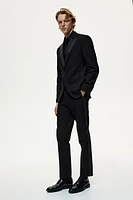 Slim Fit Single-Breasted Tuxedo Jacket