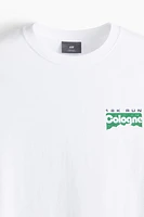 T-shirt imprimé Coupe Flottante