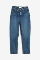 Slim Mom High Ankle Jeans