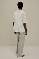 Regular Fit Pointelle-Knit Shirt