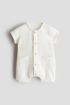 Cotton Muslin Romper Suit