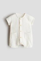 Cotton Muslin Romper Suit