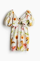 Twist-Detail Dress