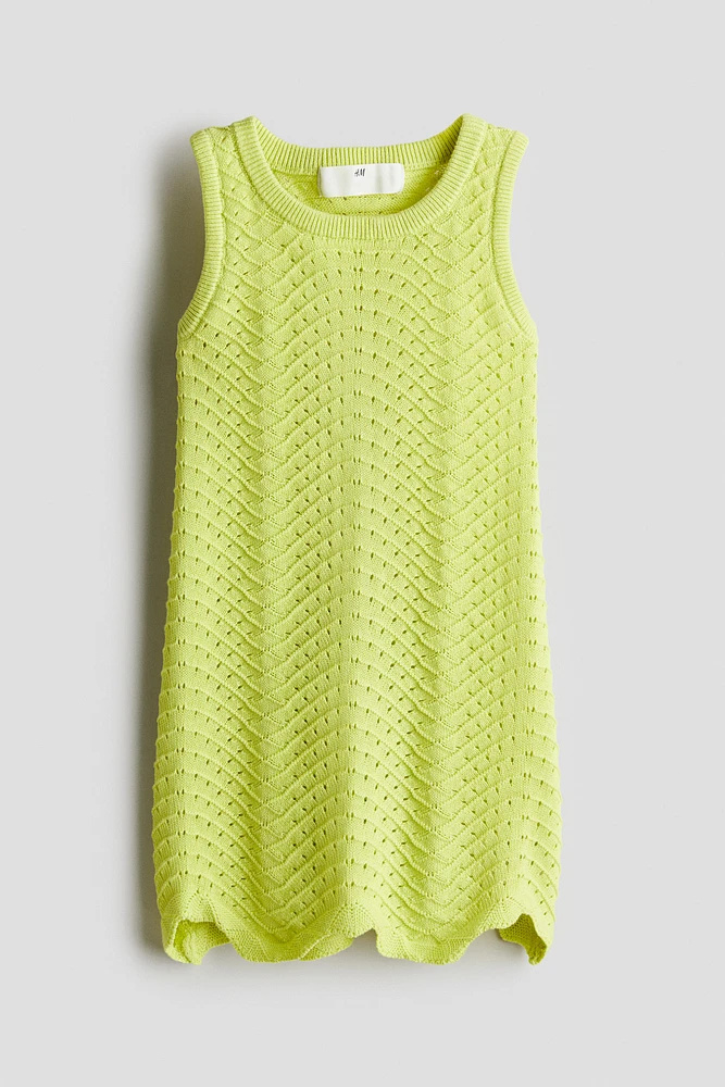Robe texturée en coton