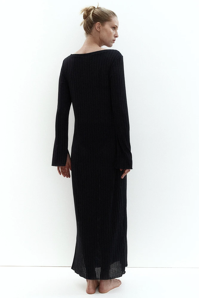 Rib-knit Dress