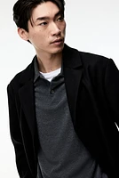 Slim Fit Wool-Blend Coat