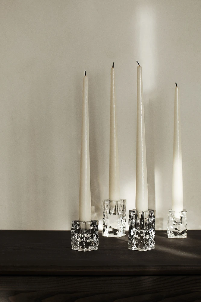 Glass Candlestick