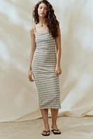 Textured Jersey Dress
