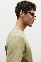 Regular Fit Waffled T-shirt