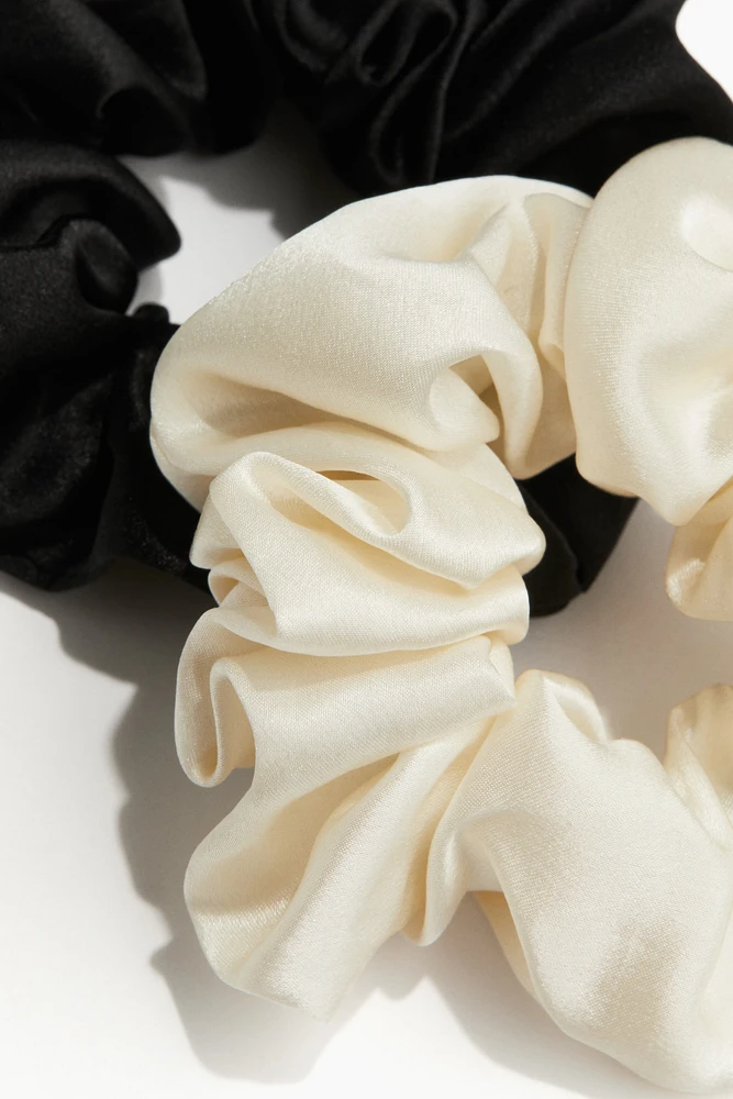 2-pack Silk Scrunchies