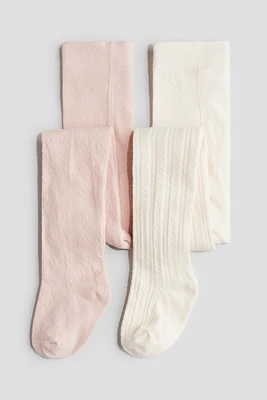 2-pack Fine-knit Tights