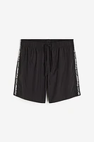 Swim Shorts with Side Stripes