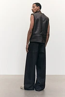 Wide High Jeans
