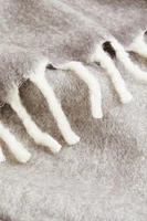 Wool-blend Throw