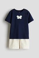 2-Piece Top and Shorts Set