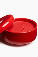 Scented Candle in Ceramic Holder