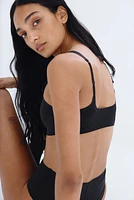 Padded Soft-Cup Microfiber Bra