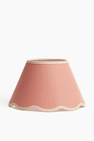 Scalloped-edge Lampshade
