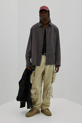 Chemise ample en flanelle