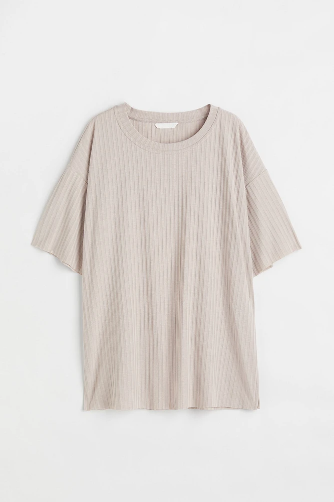 Ribbed T-shirt