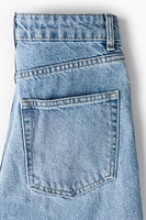 Creased Tapered Jeans