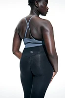 Wrapover-Waist Sports Leggings DryMove™