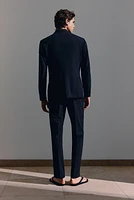 Slim Fit Wool-blend Suit Pants