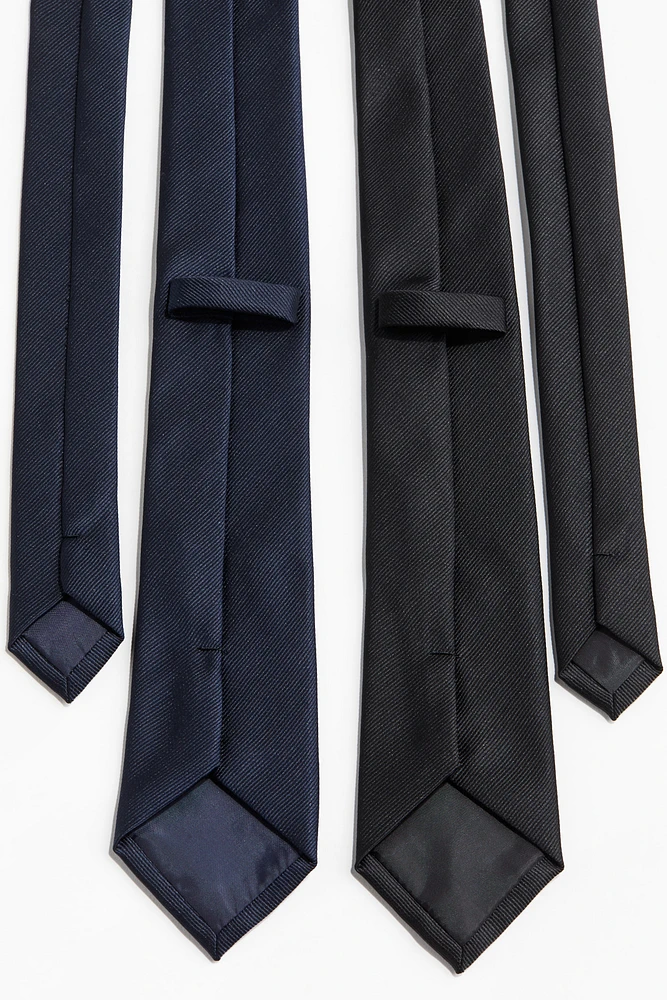 Lot de 2 cravates