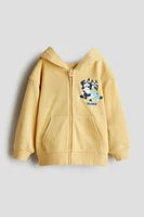 Printed Hooded Jacket