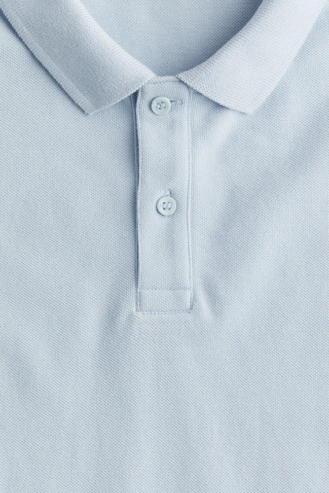 Cotton Pique Polo Shirt