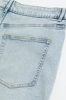 H&M+ High Waist Denim Shorts