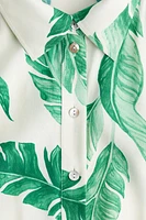 Tie-belt Shirt Dress
