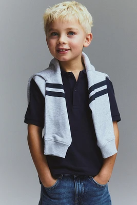 Cotton Pique Polo Shirt