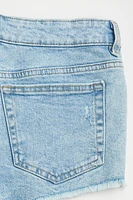 Low Waist Denim Shorts