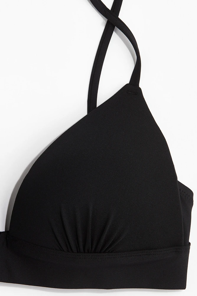 Push-Up Triangle Bikini Top