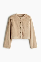 Teddy Fleece Cardigan