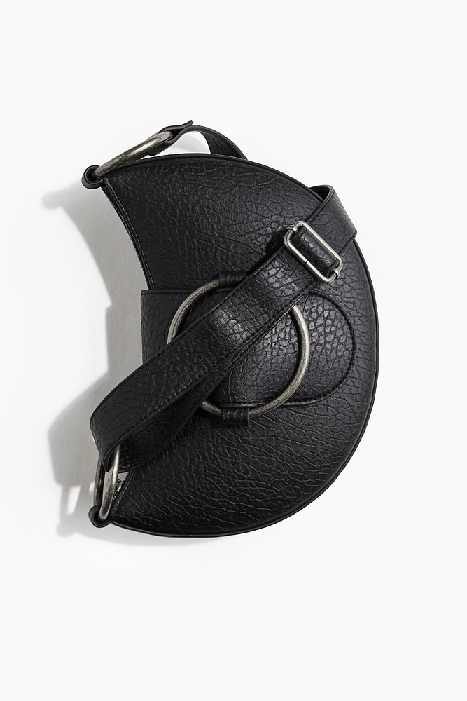 Buckle-Detail Shoulder Bag